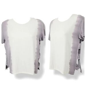 NEW American Eagle Soft & Sexy Ombre Tie Dye Top with Side Cut Outs Size XS